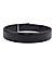 Black Textured Leather Men's Belt