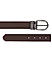 Black and Brown Reversible Men's Belt