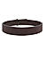 Brown Textured Leather Men's Belt