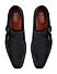 Black Leather Monk Straps