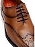 Tan Leather Brogue Lace Ups