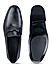 Black Plain Braided Loafers