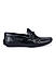 Black Signato Leather Moccasins