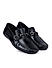 Black Signato Leather Moccasins