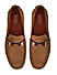 Brown Suede Leather Moccasins