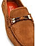 Brown Suede Leather Moccasins