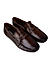 Brown Moccasins With Leather Panel