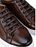 Brown Leather Sneakers