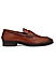 Tan Signato Leather Loafers