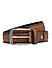 Tan Plain Leather Men's Belt