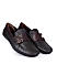 Coffee Monk Strap Style Moccasins
