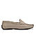 Beige Moccasins With Panel