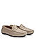 Beige Moccasins With Panel