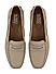 Beige Moccasins With Panel