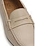 Beige Moccasins With Panel