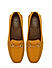 Orange Top Embellished Moccasins