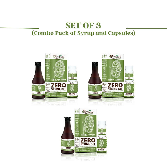 Zero Stone Kit Combo (Syrup + Caps)