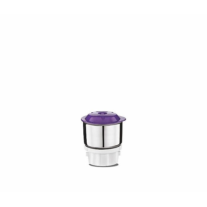 Preethi Crown Pro MG-254 600 Mixer Grinder (3 Jars, White/Purple)  (CROWNPRO600W)