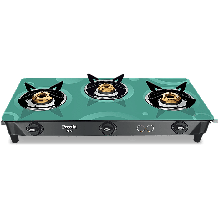 Preethi gas stove best sale 3 burner price