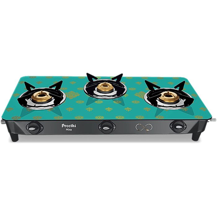 Preethi glass top gas stove deals