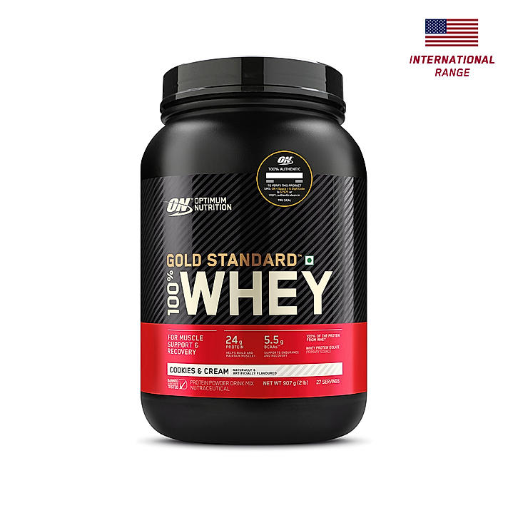 Gold Standard 100% Whey Protein Powder | Cookies & Cream | 2 lbs