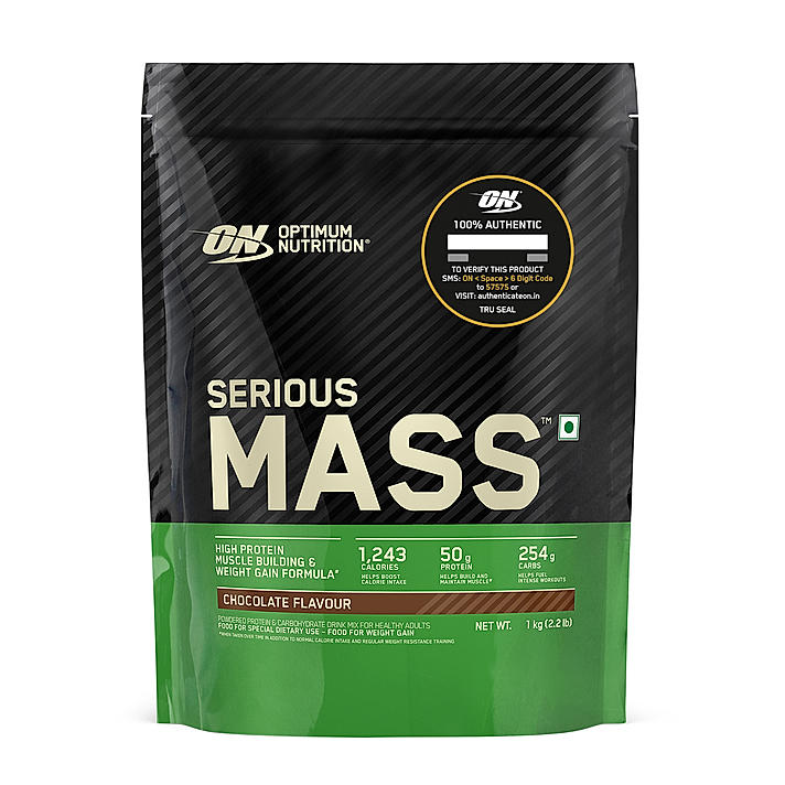 Serious Mass Weight Gainer - Chocolate flavour - 1KG