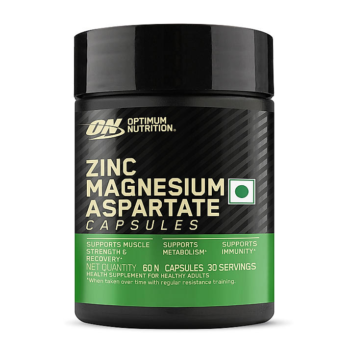 Zinc Magnesium Aspartate (ZMA) - 60 Capsules