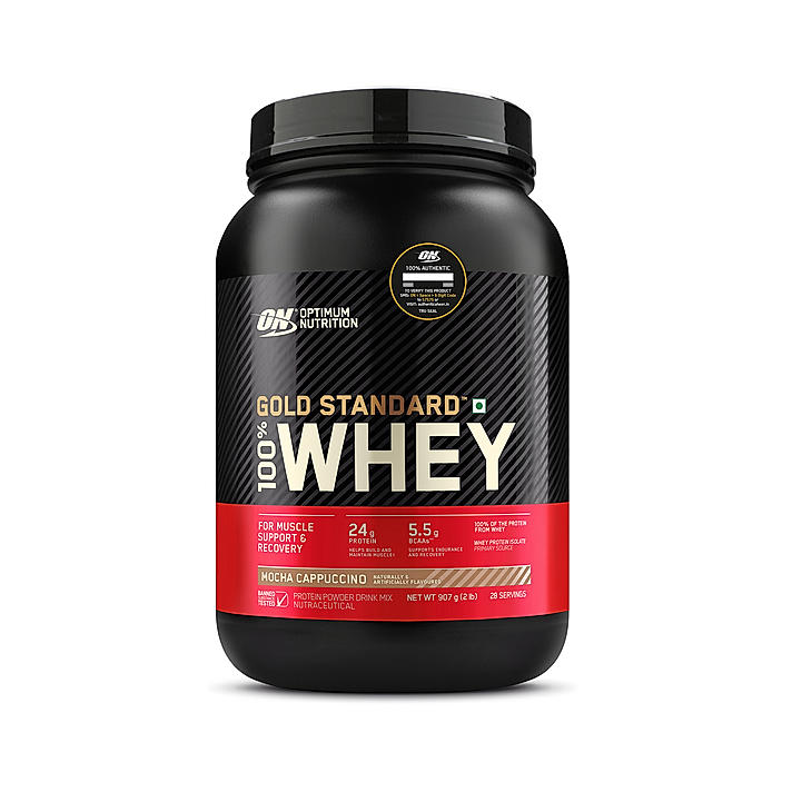 Gold Standard 100% Whey Protein Powder | Mocha Cappuccino | 2 lbs