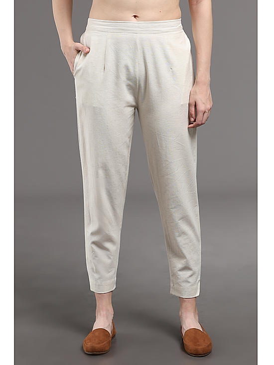 Swiss linen pencil pant