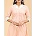 Pink 60 's cotton kurti with sequencework