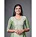 Light green 60's cotton kurti with print