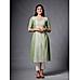 Light green 60's cotton kurti with print