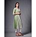 Light green 60's cotton kurti with print