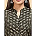 Dark green modal chanderi kurti with seequince work