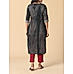 Black viscose kurti with embroidery