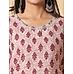 Wine red modal chanderi kurti with sequins work and embroidery