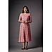 Pink Viscose Kurti with Handwork