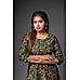 Multi Colour Chanderi Kurti with Foil Print