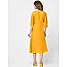 Yellow Asymmetric Layered Dress