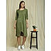 Green Cut & Sew Schiffli Dress