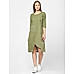 Green Cut & Sew Schiffli Dress