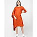 Rust One-Side Kaftan Dress