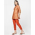 Orange Dobby Hi-Low Tunic