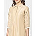 Beige Flared Layered Dress