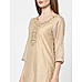 Beige Embroidered Kurta 