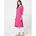 Pink Overlap Angrakha Kurta