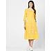 Yellow Embroidered Kurta