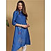 Blue Embroidered Kurta