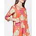 Orange Floral Tunic Dress