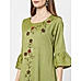 Green Embroidered Dress